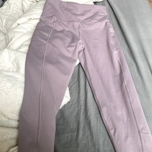 dark purple leggings